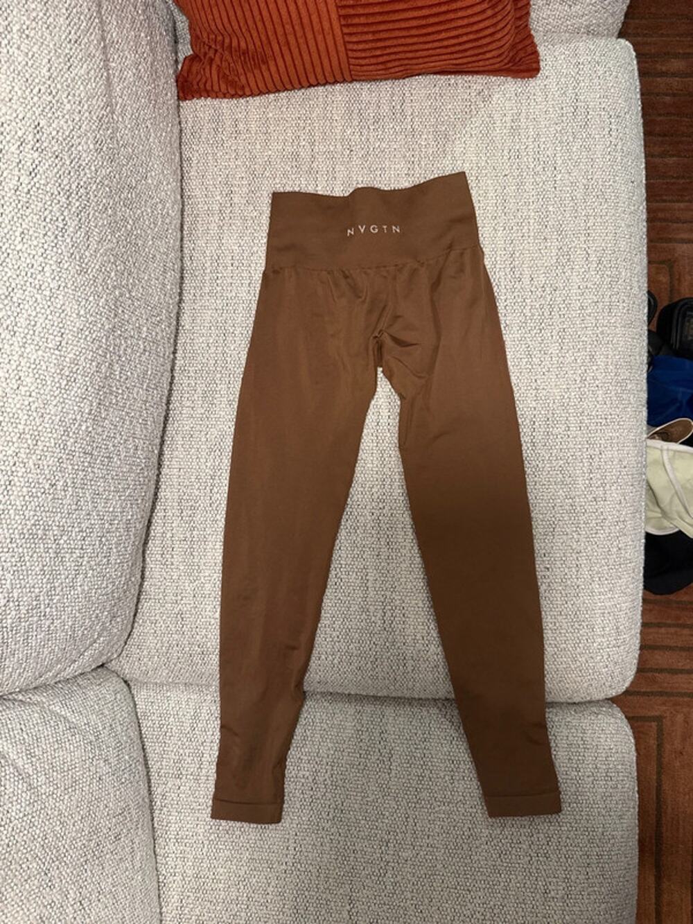 NVGTN brown workout leggings - XS
